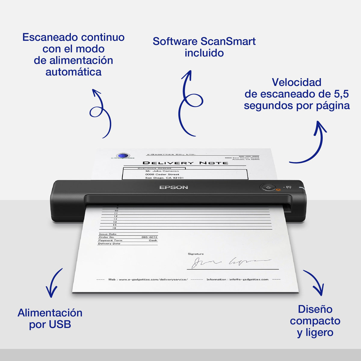 EAN 8715946656908 - Epson WorkForce ES-50 imagen 9
