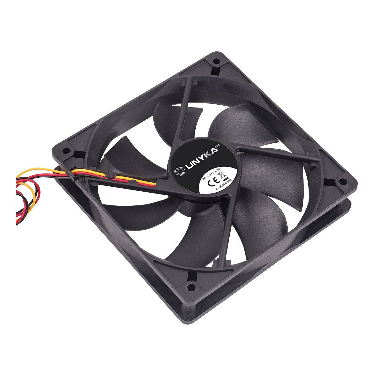 EAN 6940533544166 - UNYKAch 51800 sistema de refrigeración para ordenador Carcasa del ordenador Ventilador 12 cm Negro imagen 4