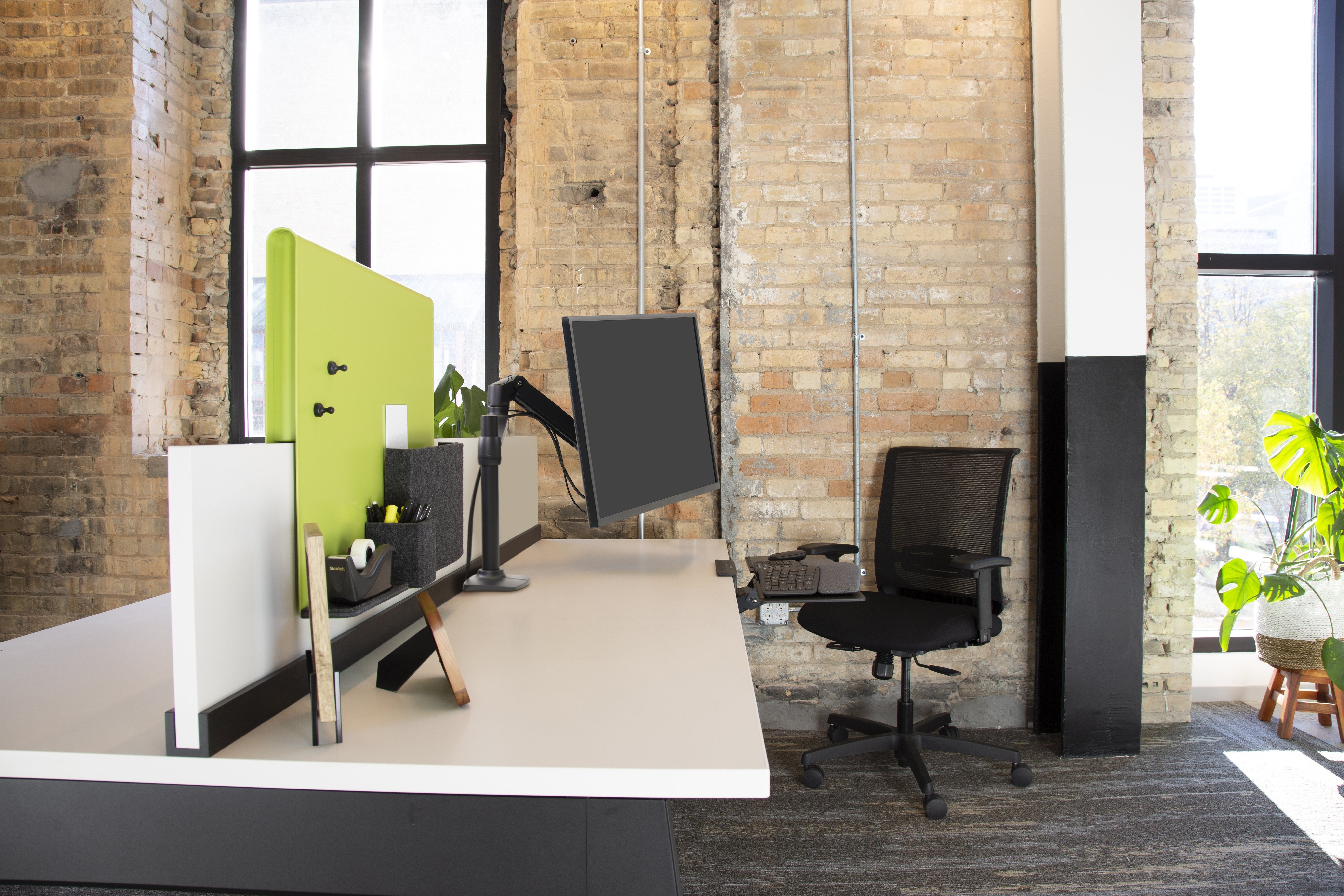 Ergotron Lx Series Lx Desk Mount Lcd Monitor Arm Tall Pole 86,4 Cm [34] Negro