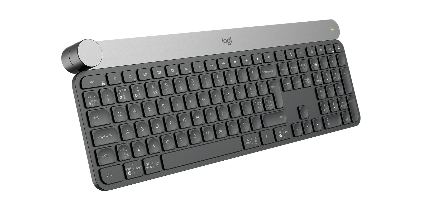 EAN 5099206072848 - Logitech 920-008500 teclado Universal RF Wireless + Bluetooth QWERTY Italiano Negro, Gris imagen 4
