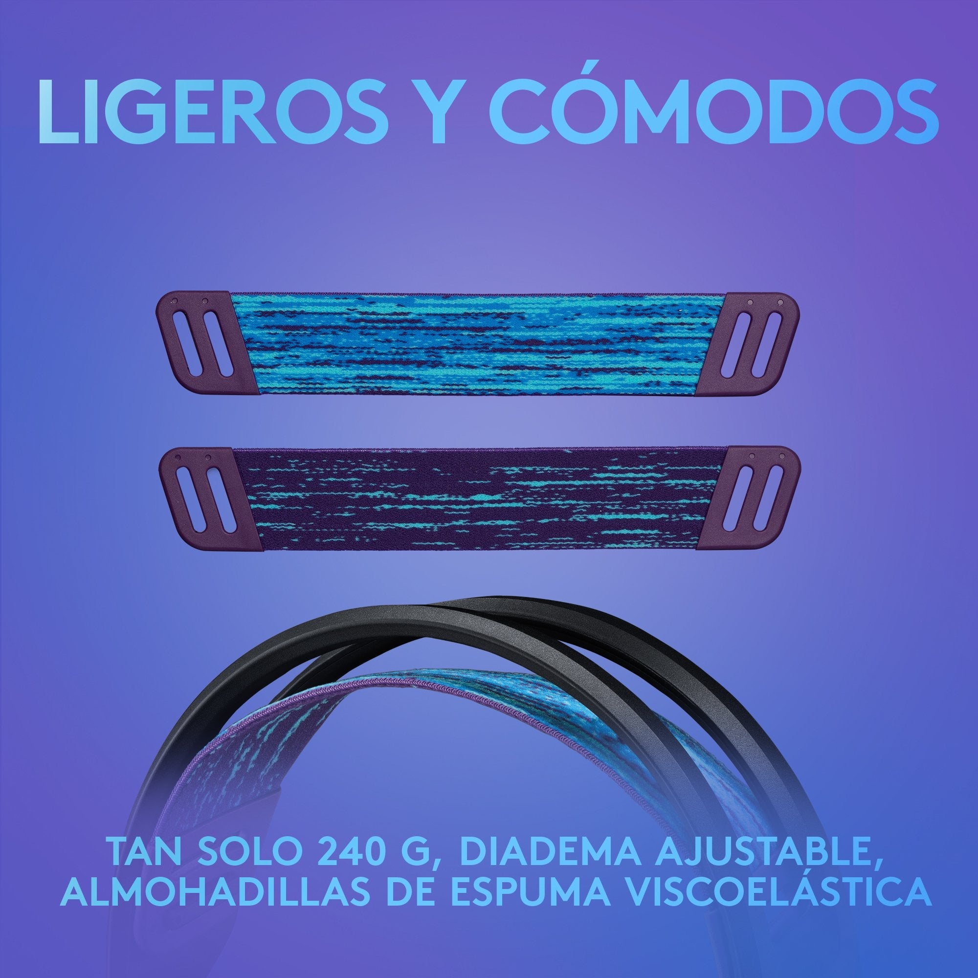 Auriculares Gaming Con Micrófono Logitech G335 Jack 3.5 Negros