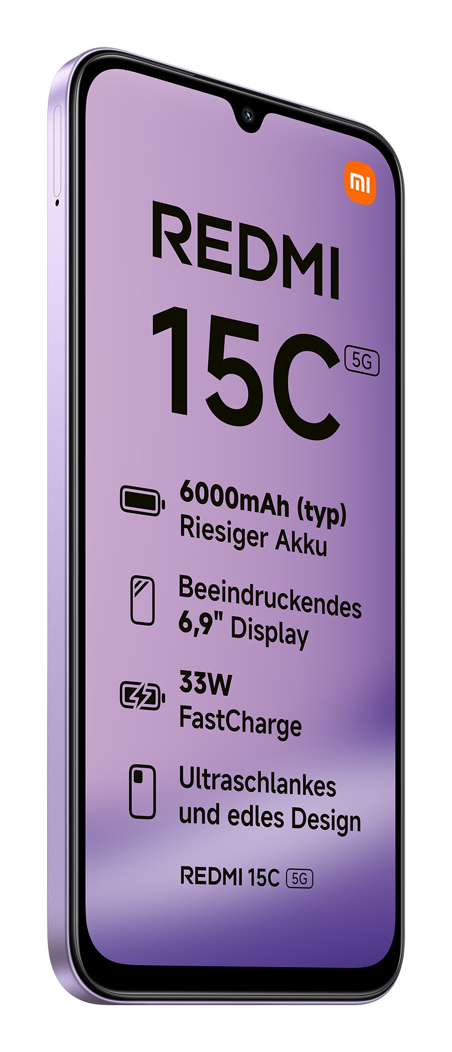 Xiaomi Redmi 15c 5g 128gb  Dusk Purple, Hyper Os, 4gb Mzb0lljeu