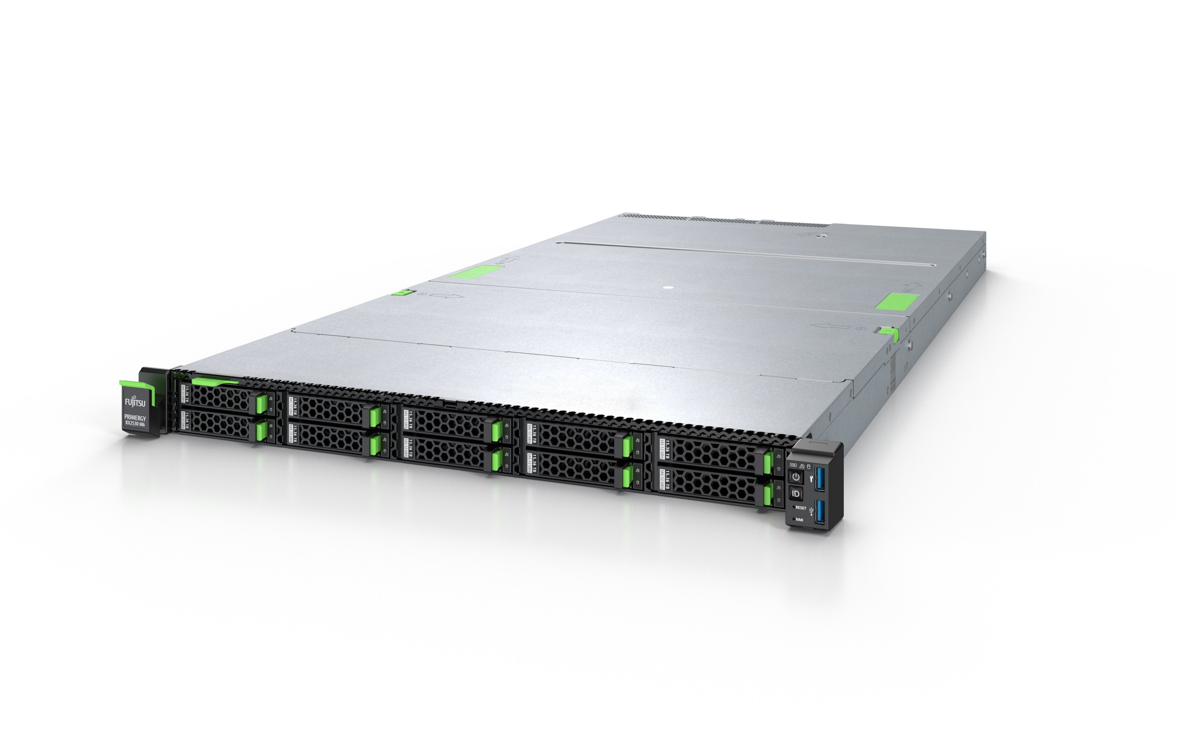 Fujitsu Primergy Rx2530 M6 - Rack-Montage - Xeon Silver 4309y 2.8 Ghz - 16 Gb - Keine Hdd
