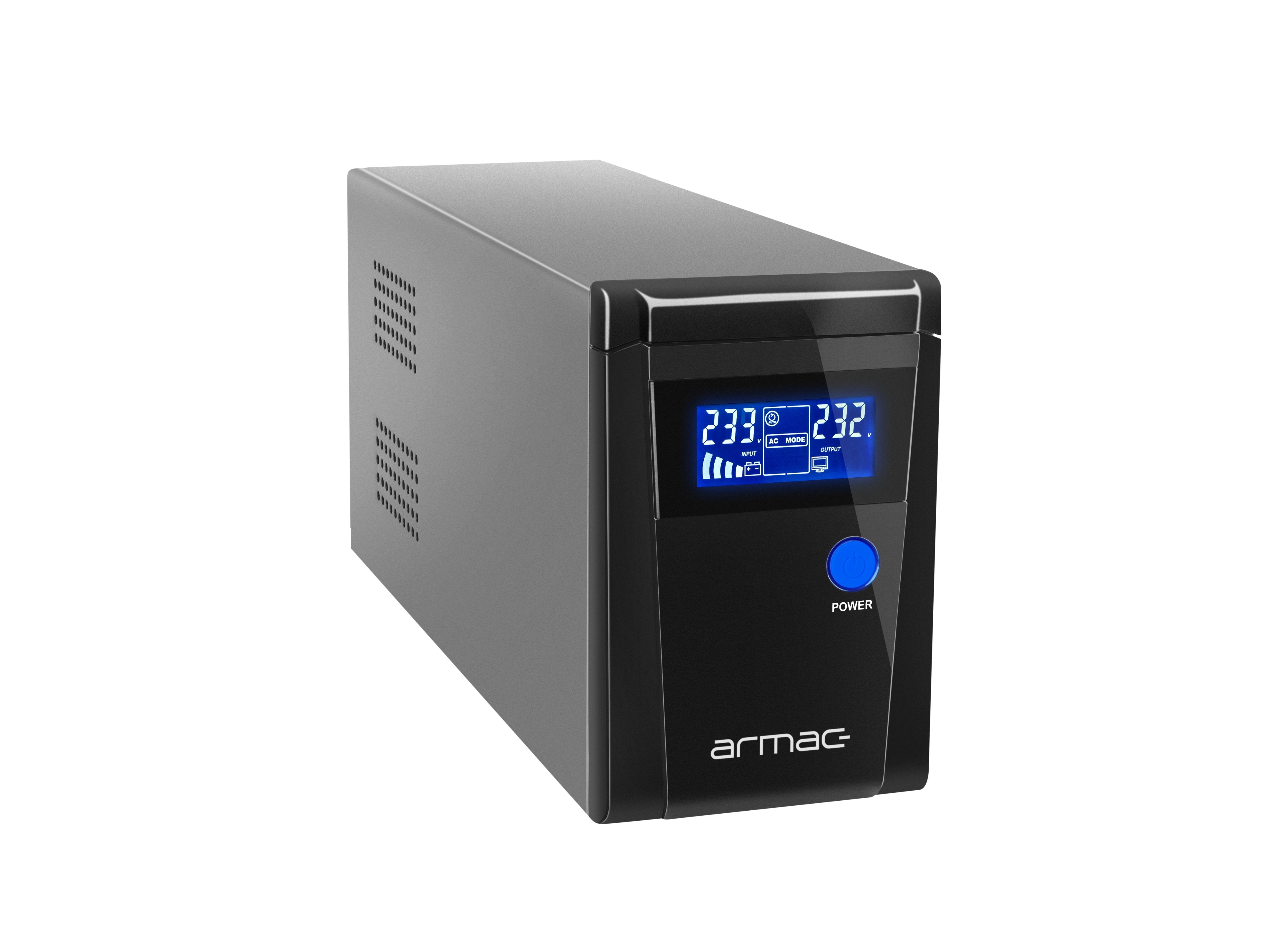 EAN 5901969421330 - Armac Office PSW 650F sistema de alimentación ininterrumpida (UPS) Línea interactiva 0,65 kVA 390 W 2 sal imagen 3