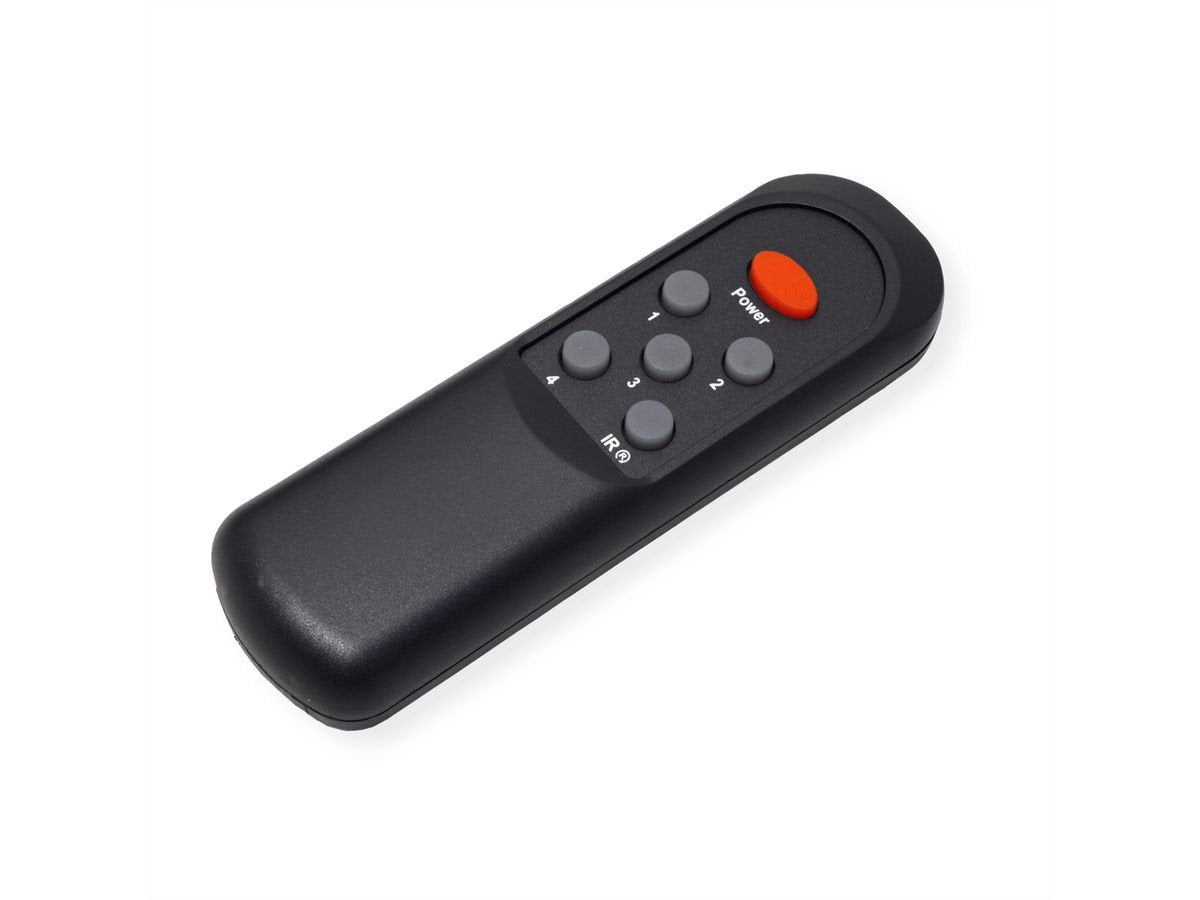 Roline 8k Hdmi Switch, 4-Fach, Mit Ir-Fernbedienung