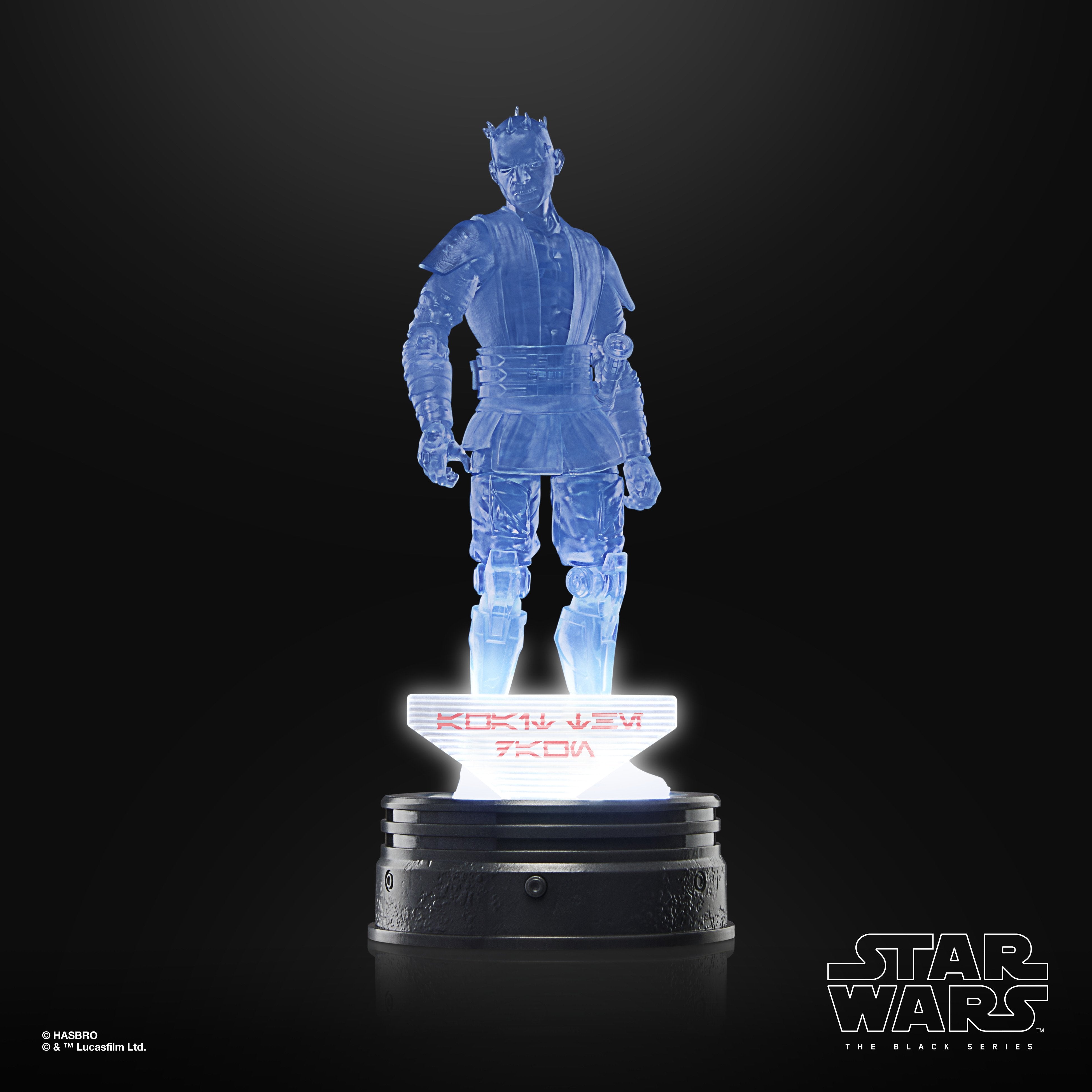 Figura Hasbro Star Wars The Black Series Holocomm Collection Darth Maul