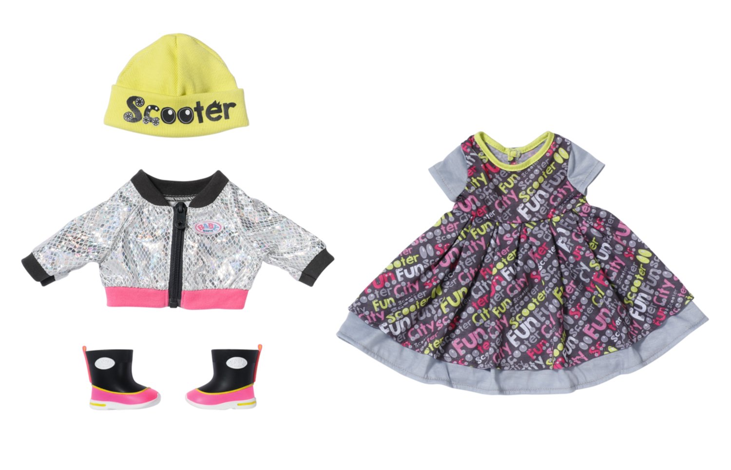 Accesorios Para Muñecas Zapf Creation Baby Born® City Deluxe Style 43 Cm,  830208