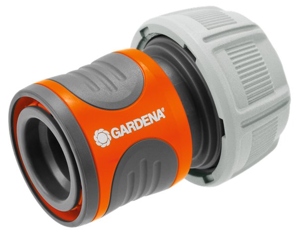 EAN 4078500011969 - Gardena 18216-20 accesorio para manguera Conector de manguera Plástico, Caucho Gris, Naranja 1 pieza(s) imagen 1