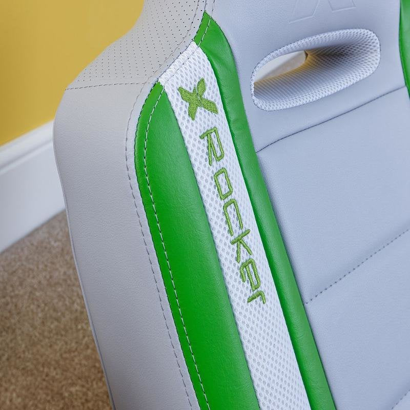 EAN 94338512199 - X Rocker Shadow 2.0 Silla gaming Asiento acolchado Verde, Blanco imagen 4
