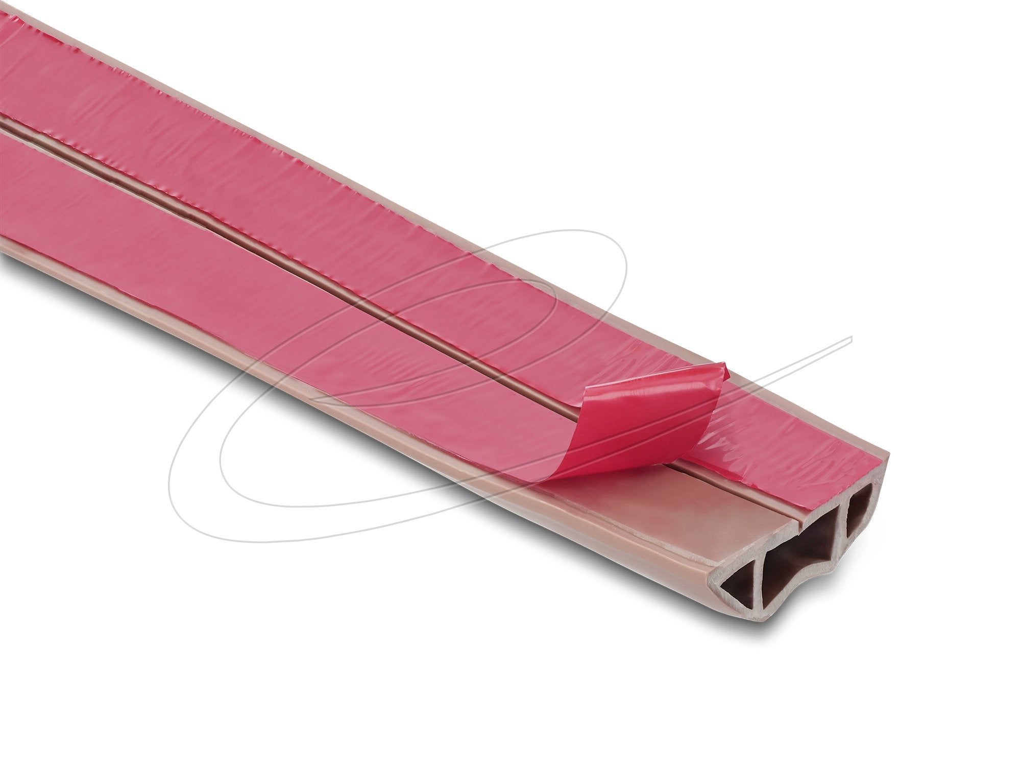 Delock Kabelkanal Pvc Flexibel 50 X 14 Mm - Länge 2 M Braun