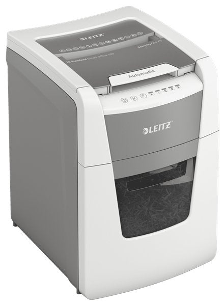 Destructora De Documentos Leitz Iq 100 Autofee P5 / 2x15 / 100 Hojas / 34l / Klamm / Kred /