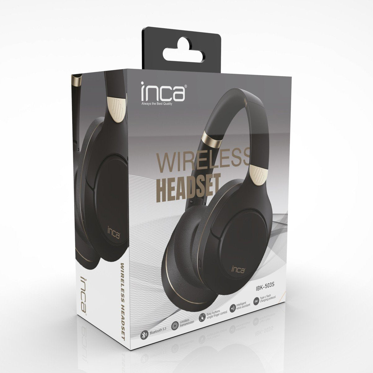Inca Bluetooth Auriculares Ibk-503s Version: 5.3