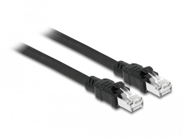 Cable Delock Netzwerk Rj45 Cat.6a F Utp Mit Innerem Metallmantel 1 M