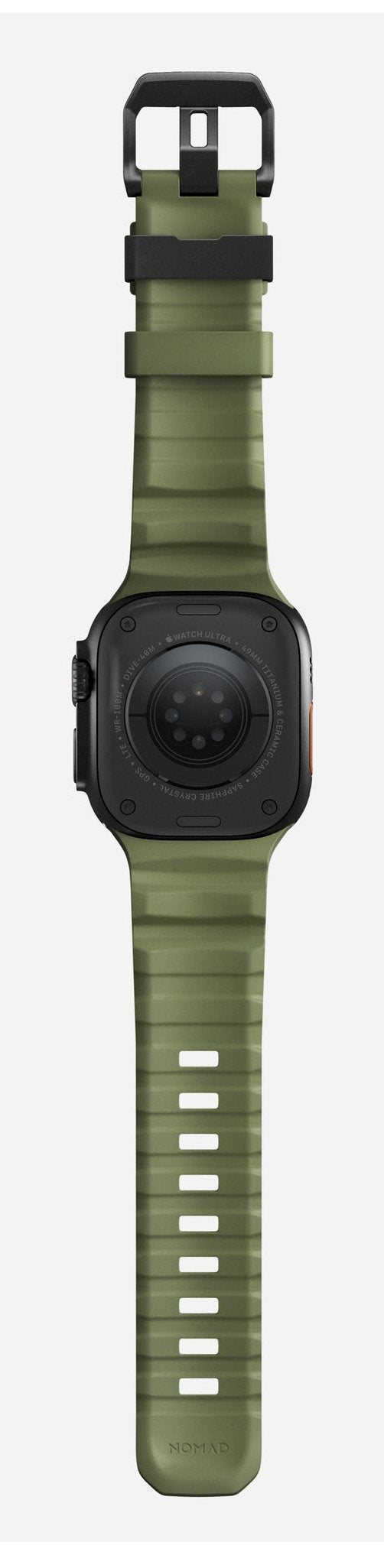 Nomad Rocky Point Band 42/44/45/ 49mm Forest Connector Black