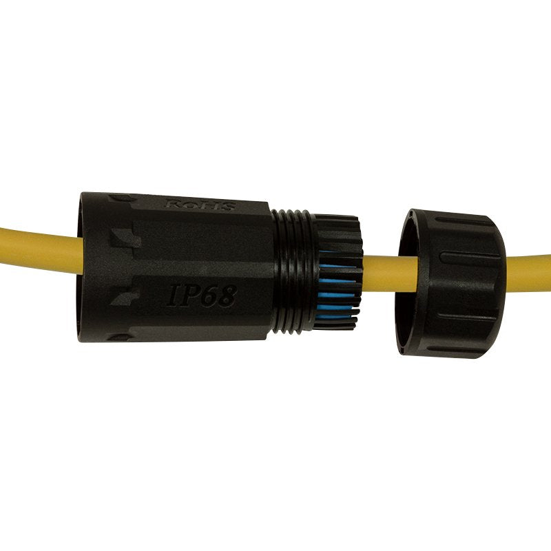Cat.6a Industrial Tornillo-Empalme 2xrj45,M.Kabelmuf