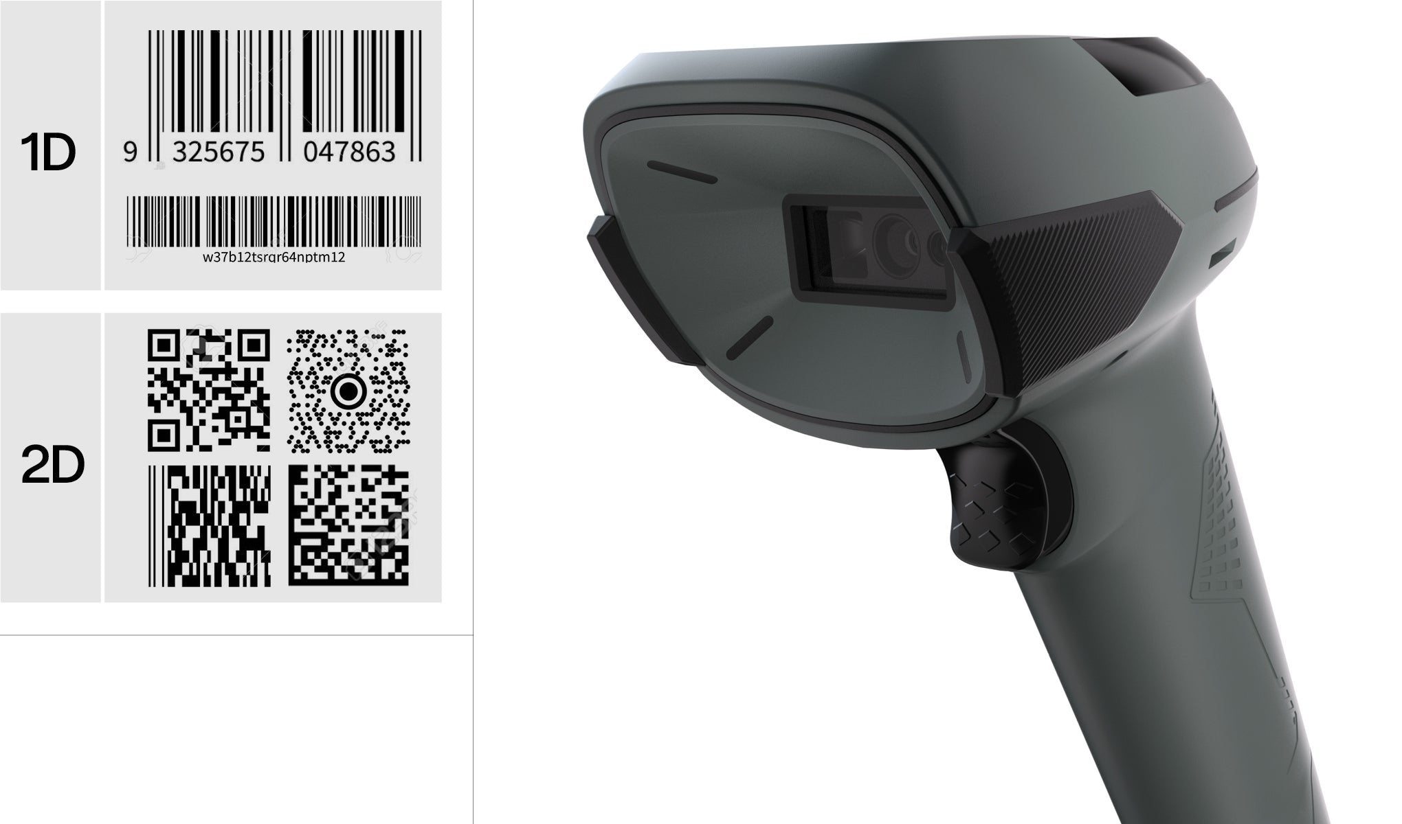 EAN 8717496339027 - Safescan 310-W Lector de códigos de barras portátil 1D/2D CMOS Negro, Gris imagen 2
