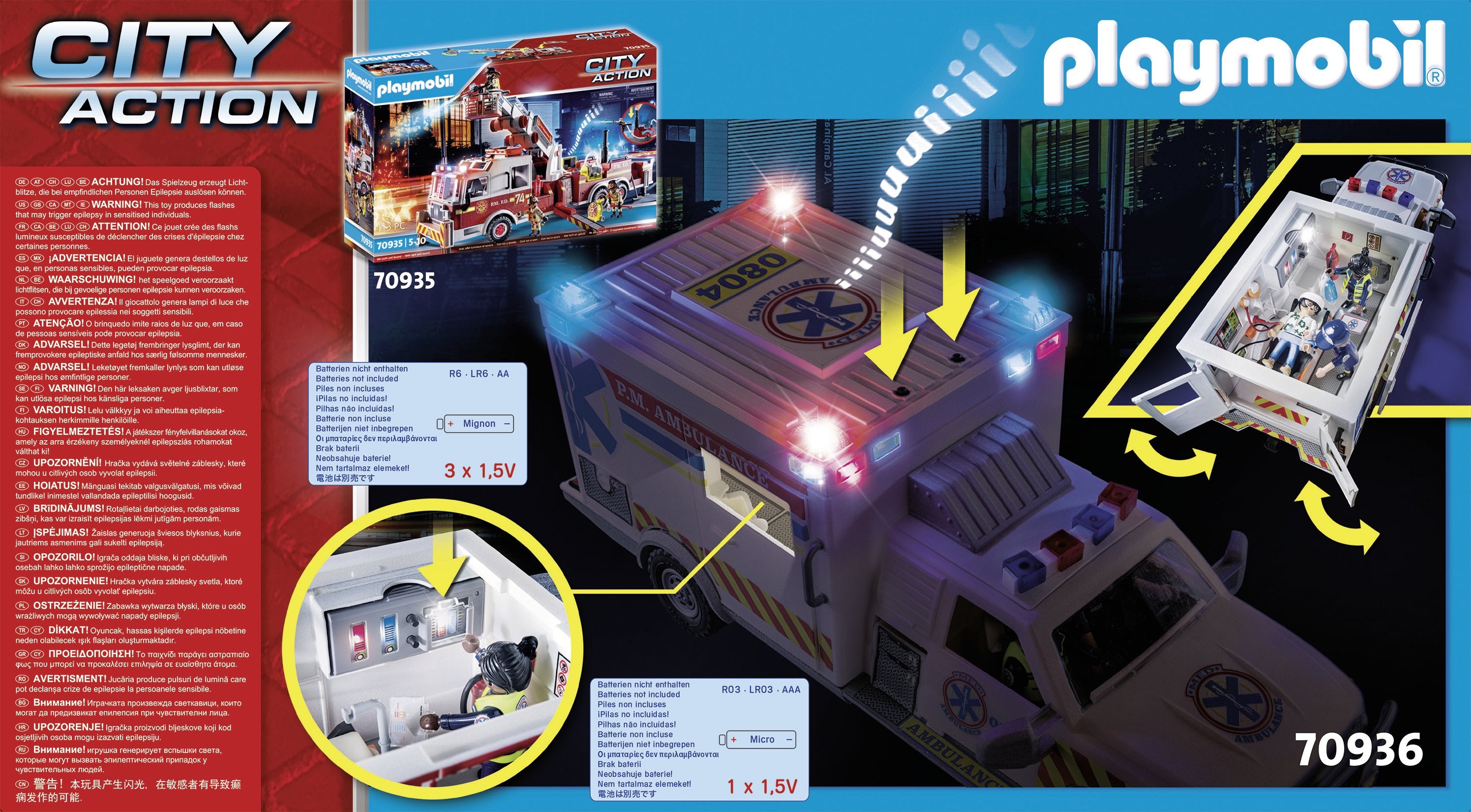 EAN 4008789709363 - Playmobil City Action 70936 set de juguetes imagen 1