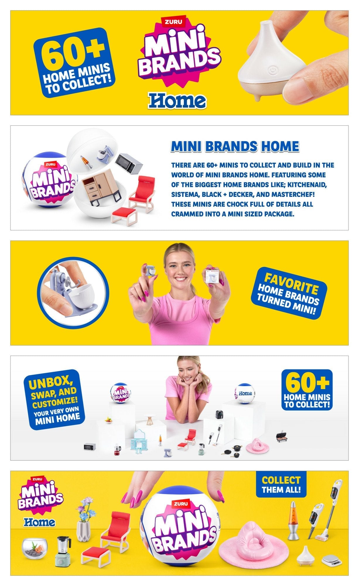 Zuru Mini Brands - Home, Artículo Ordenado Por Figura 77555gq1