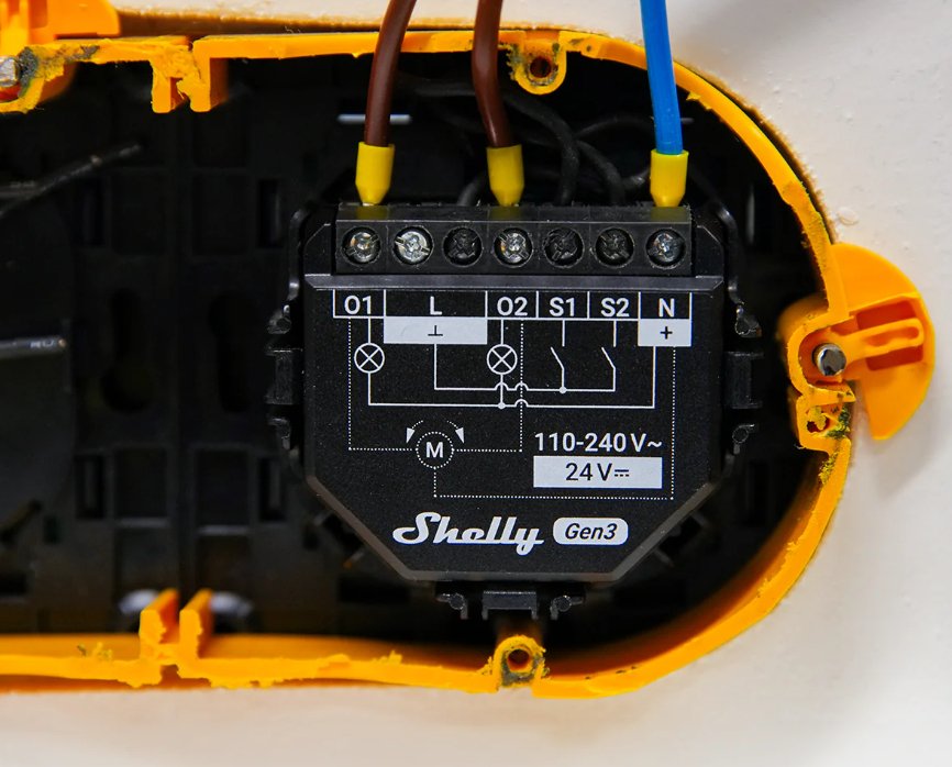 Shelly · Unterputz · \"2pm Gen3\" · 4er Pack · Relais · Max 16a · 2 Kanal · Wlan · Bt