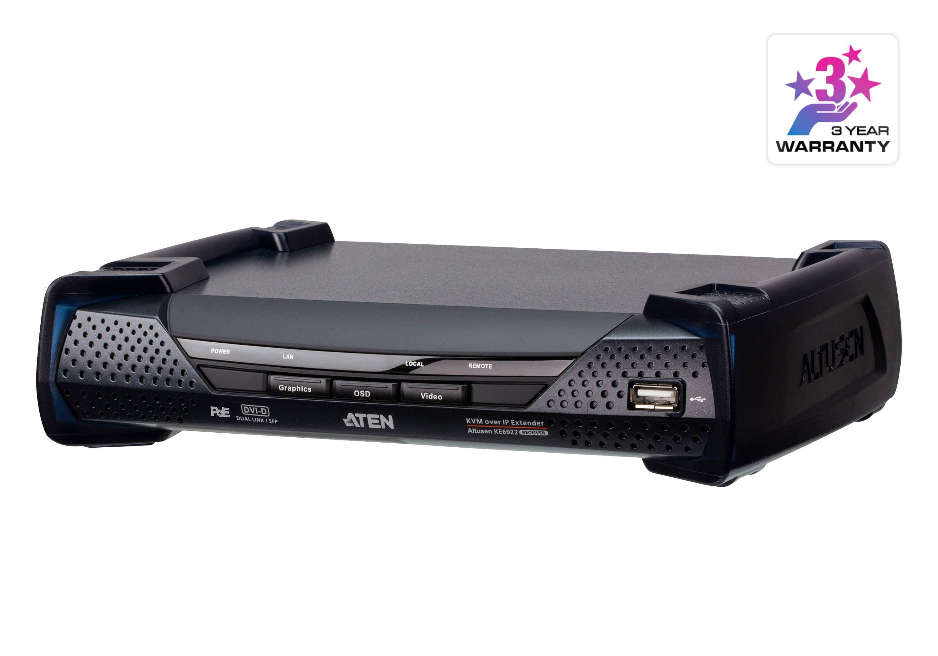 Dvi-D Dual Link Kvm            Accs Over Ip Receiver