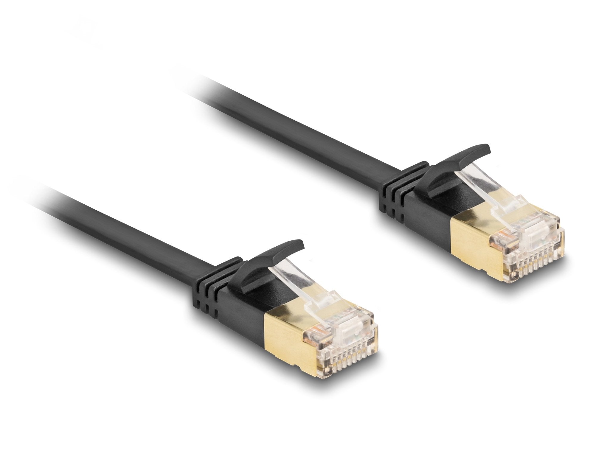 Delock Rj45 Cable De Red Cat.6a Macho A Macho U/Ftp 5 M Negro