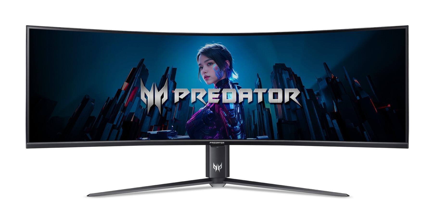 EAN 4711121979149 - Acer UM.NZ7EE.001 pantalla para PC 144,8 cm (57") 7680 x 2160 Pixeles Negro imagen 7