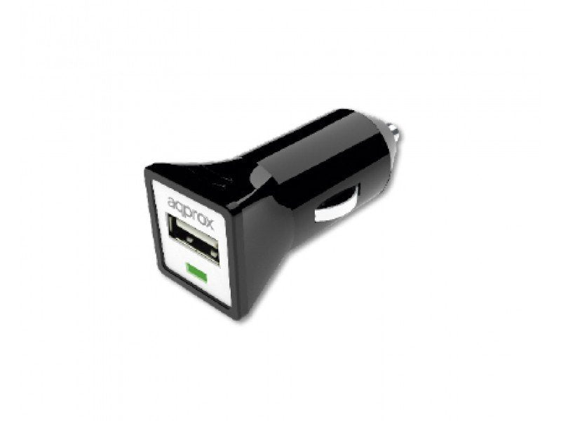 Approx Cargador De Coche Appusbcarb 1xusb Input 12-24vdc 5v/1a Negro