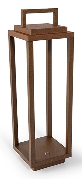 Lámpara De Mesa Portátil Ab+ By Abert Resort Corten