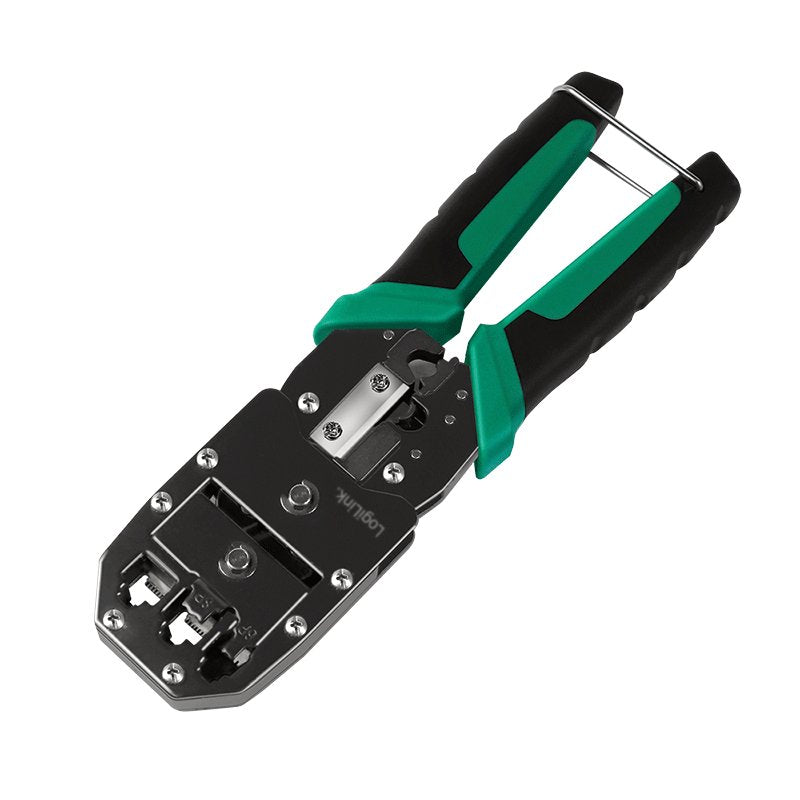 Herramienta De Crimpado Multifunción 6 En 1 Para Rj45 / Rj12 / Rj11  Cables Telefónicos Y De Red Logilink