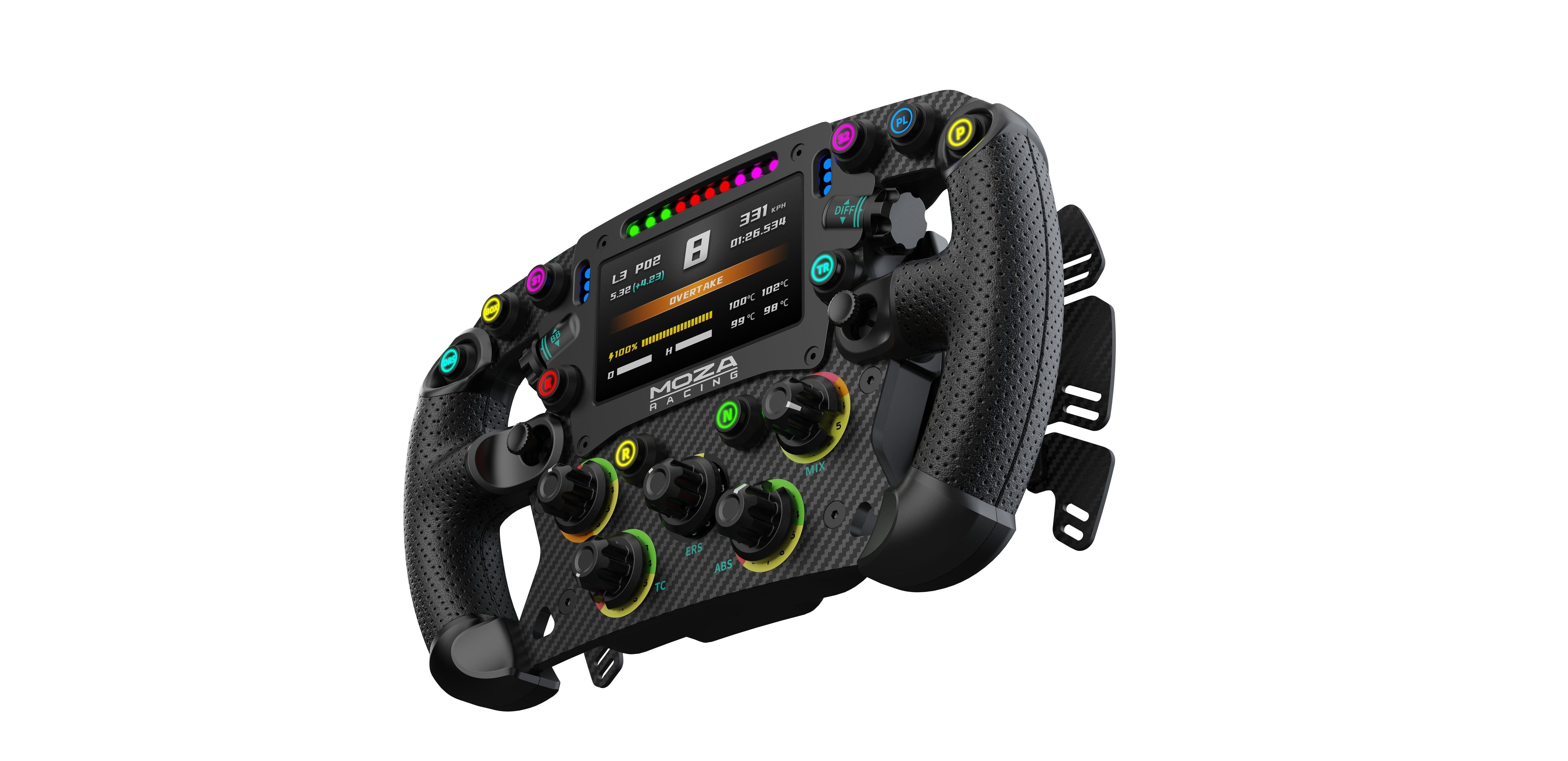 Moza Racing Controlador Rs068 / Fsr2 Formula Wheel Negro