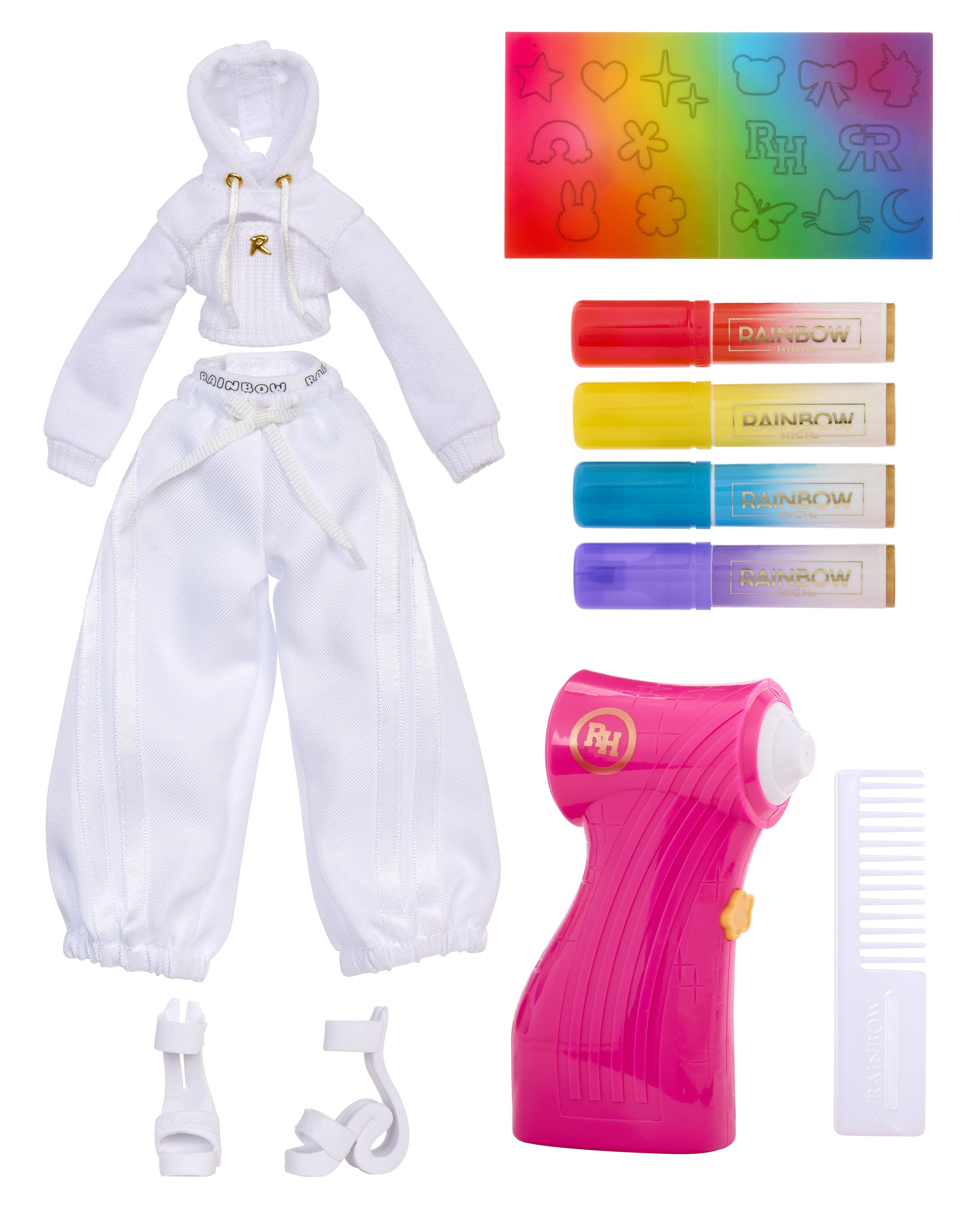 EAN 35051543343 - Rainbow High Air Brush & Create Fashion Dolls -Green Eyes imagen 3