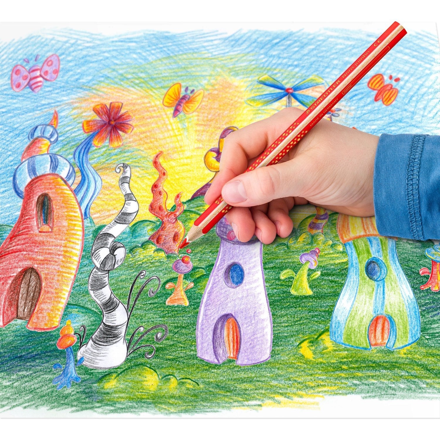 EAN 4007817036808 - Staedtler 128 Negro, Azul, Burdeos, Marrón, Verde, Azul claro, Verde claro, Naranja, Melocotón, Rojo, Vio imagen 4