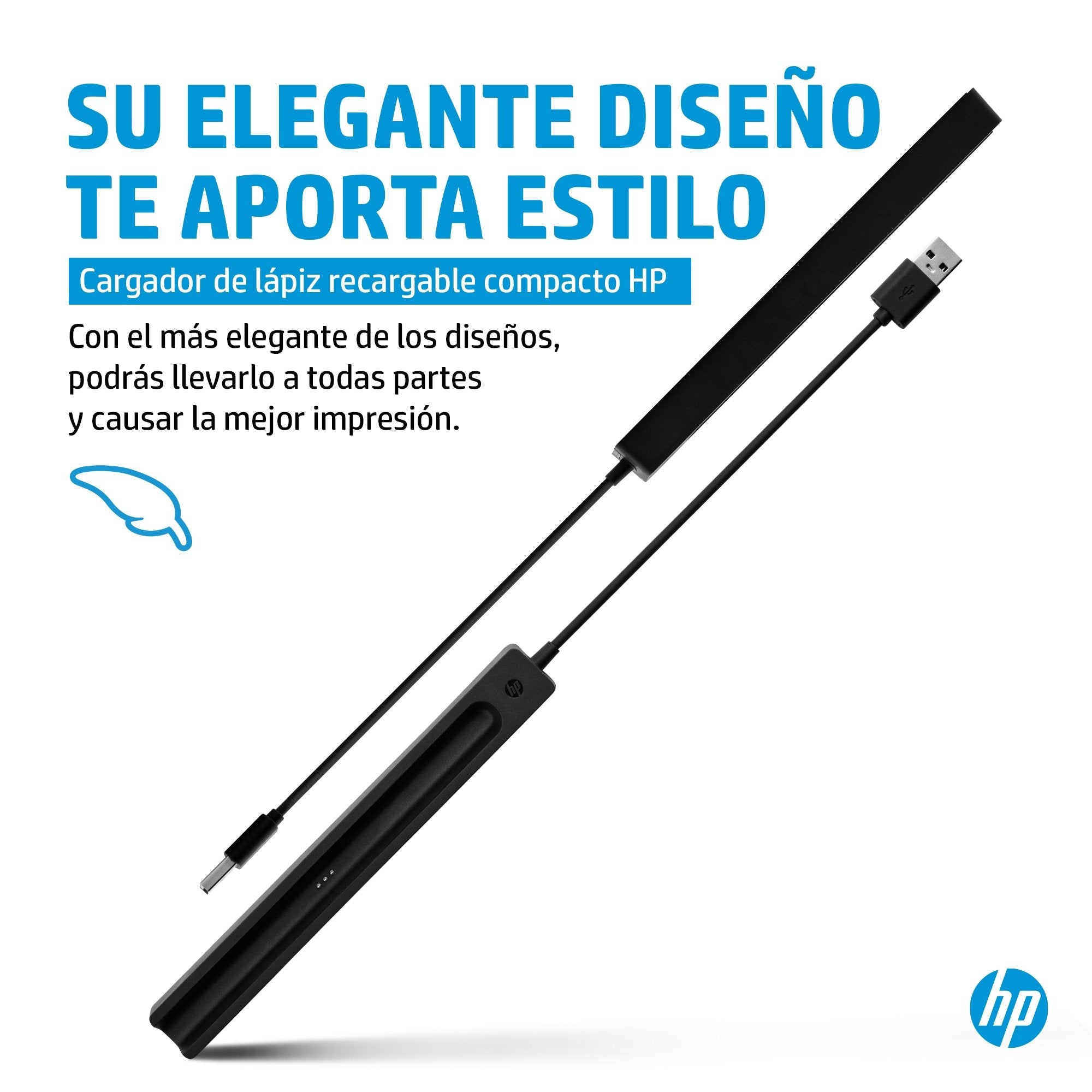 Hp Cargador De Lápiz Recargable Slim