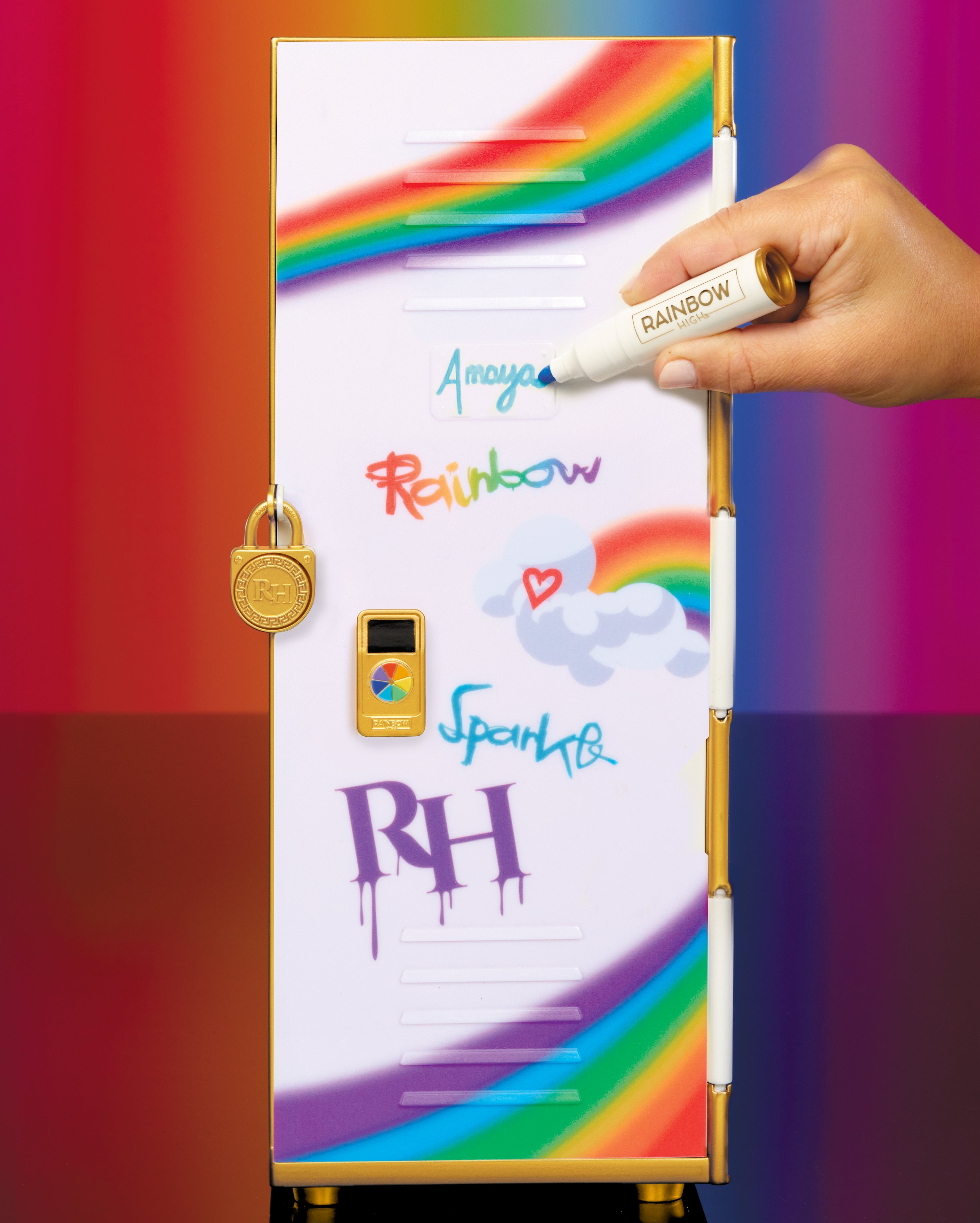 EAN 0035051507420 - Rainbow High Locker Playset Armario para muñecas imagen 10