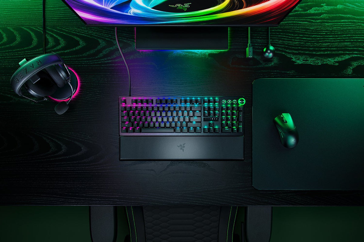 EAN 8887910074220 - Razer Huntsman V3 Pro 8KHz teclado Juego USB Alemán Negro imagen 4