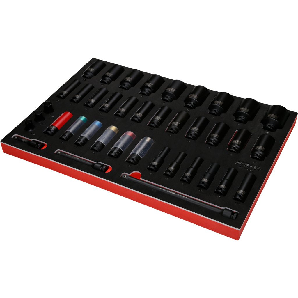 Ks Tools 811.0039 - Juego De Llaves De Vaso - 39 Cabeza/Koepfe