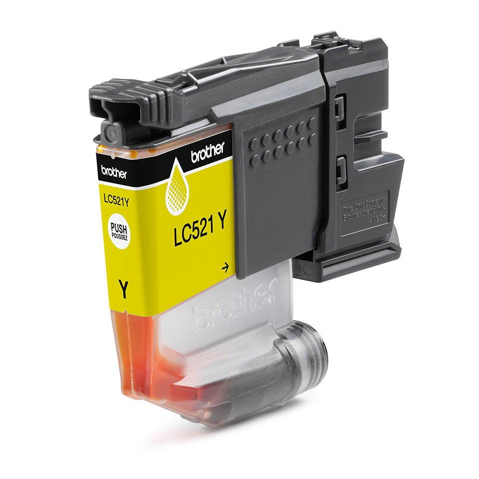 EAN 4977766839266 - Brother LC521Y cartucho de tinta 1 pieza(s) Original Amarillo imagen 3
