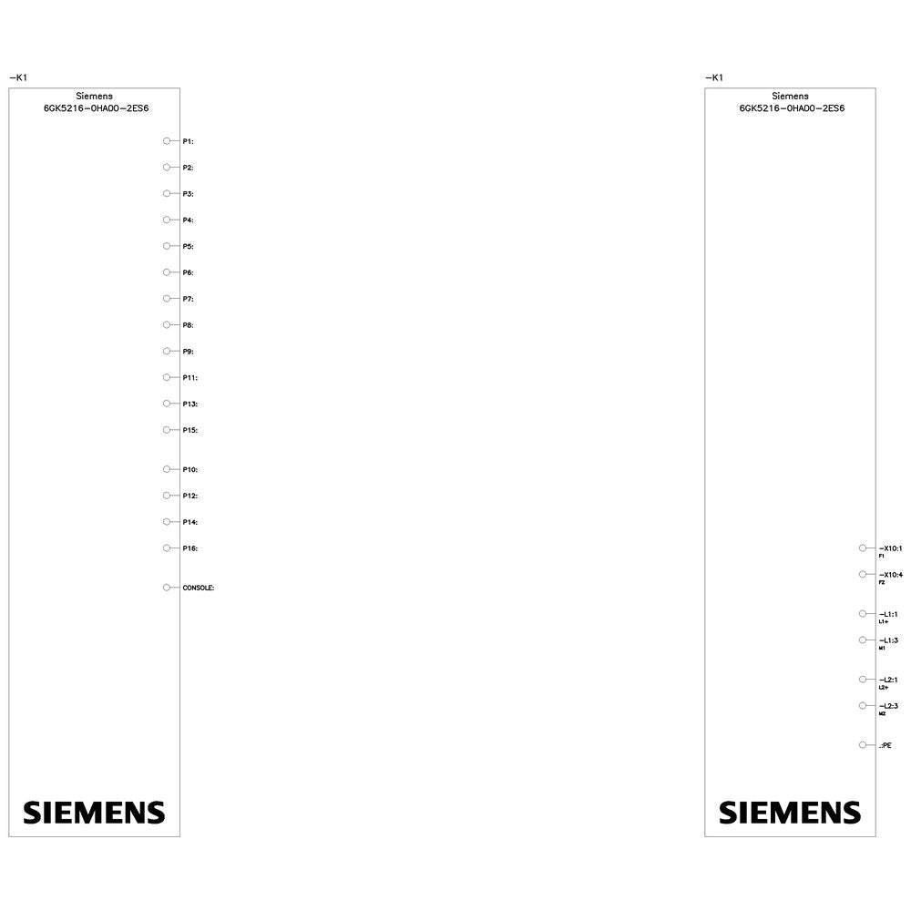 Siemens 6gk5216-0ha00-2es6 Industrial Ethernet Switch - Switch - 1 Gbps