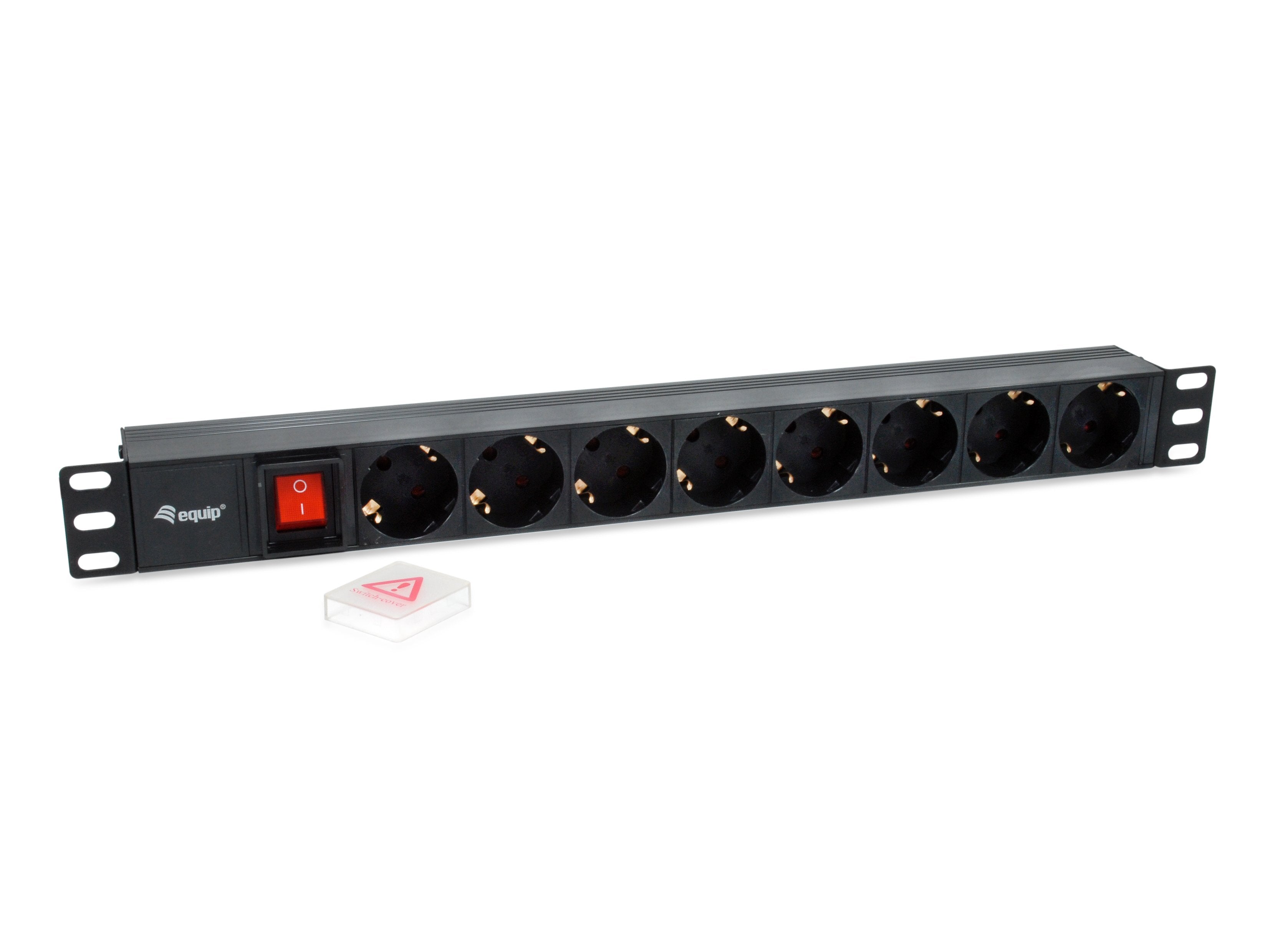Regleta Alimentacion Rack 19 1u 8 Tomas Con Interruptor Cable Iec 14 Especial Sai