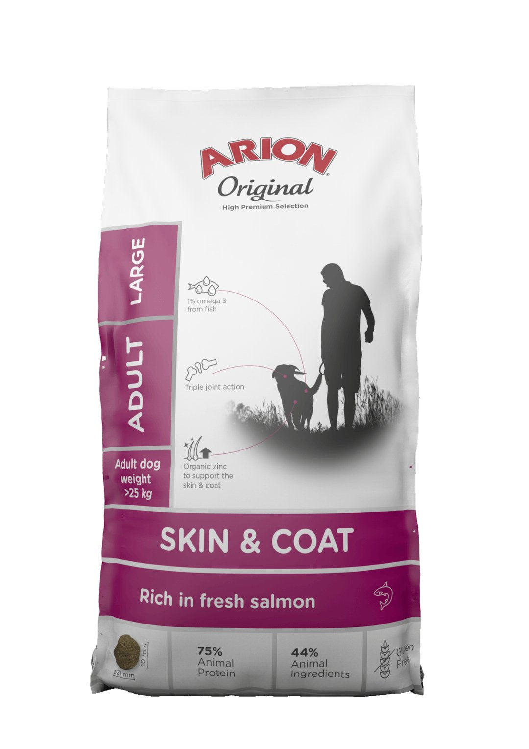Arion Original Skin&Coat Large Sucha Karma Para Perro 12kg