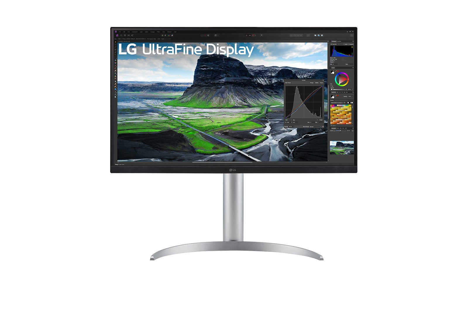 Monitor Lg 27uq850-W  (27") 3840 X 2160 Pixeles 4k Ultra Hd Negro