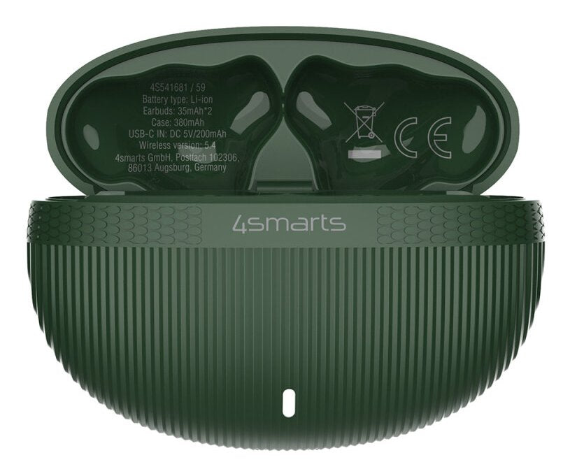 4smarts Tws Azultooth Kopfhrer Skybuds Pro Anc, Olive Grn