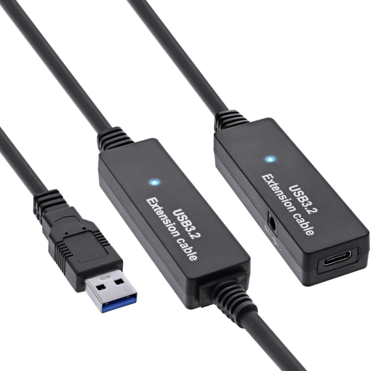 Inline® Usb 3.2 Gen.1 Active Extension, Usb-A Macho A Usb-C Hembra, 10m