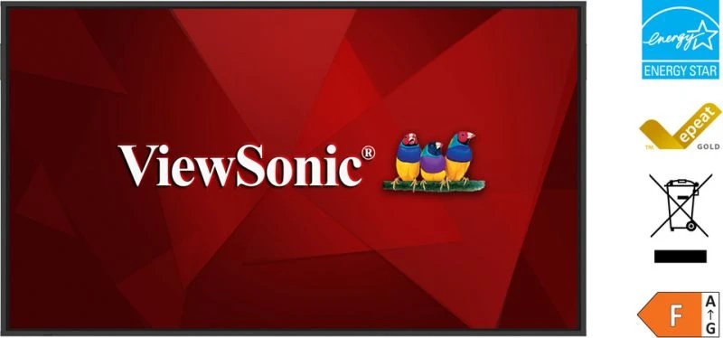 Viewboard Led Large Format Display Non Android 75 Inch - 3840x2160 - 500 Nits - Android 14 - 24/7 - Usb-C