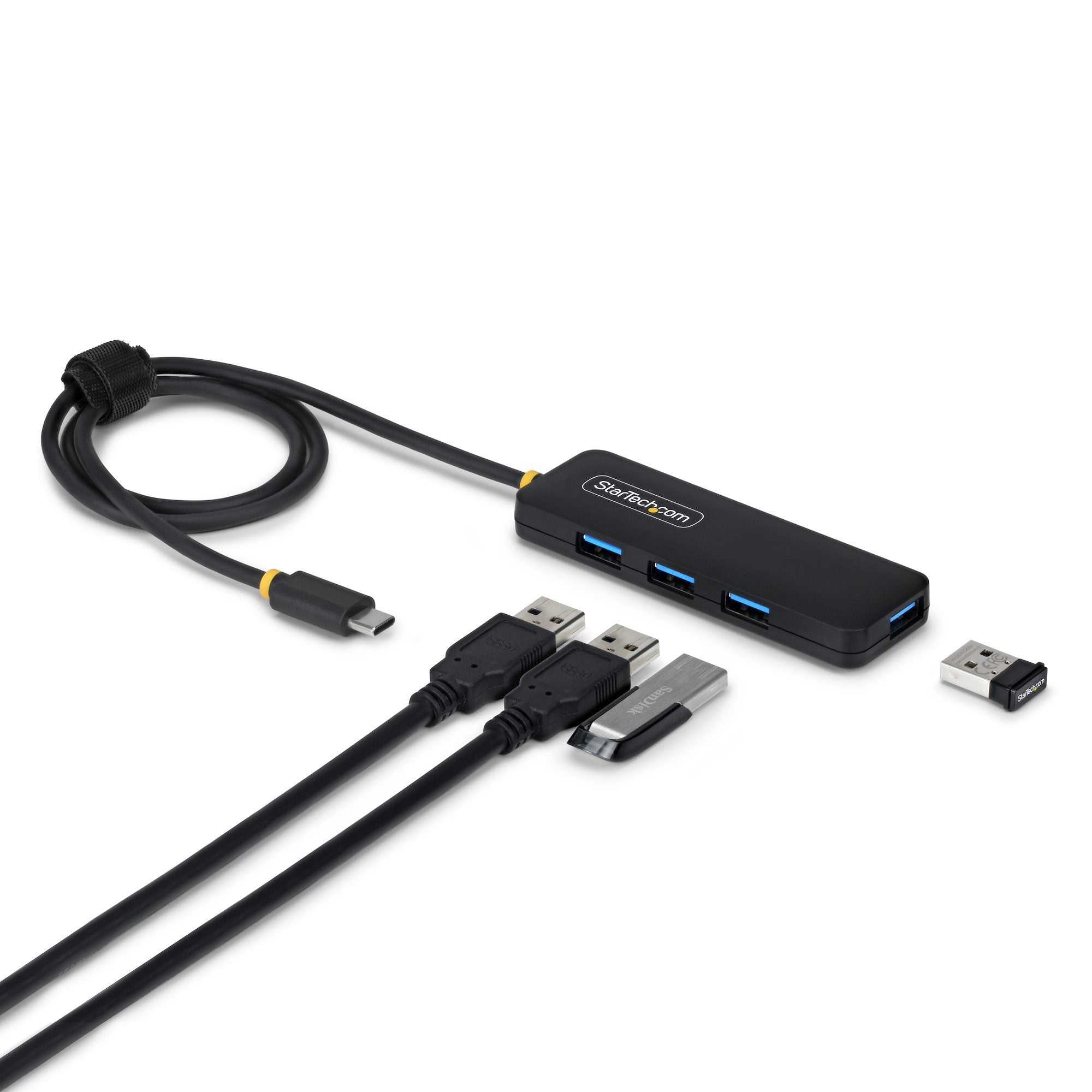Hub Usb-C De 4 Puertos Usb-A - 5gbps - Alimentado Por El Bus