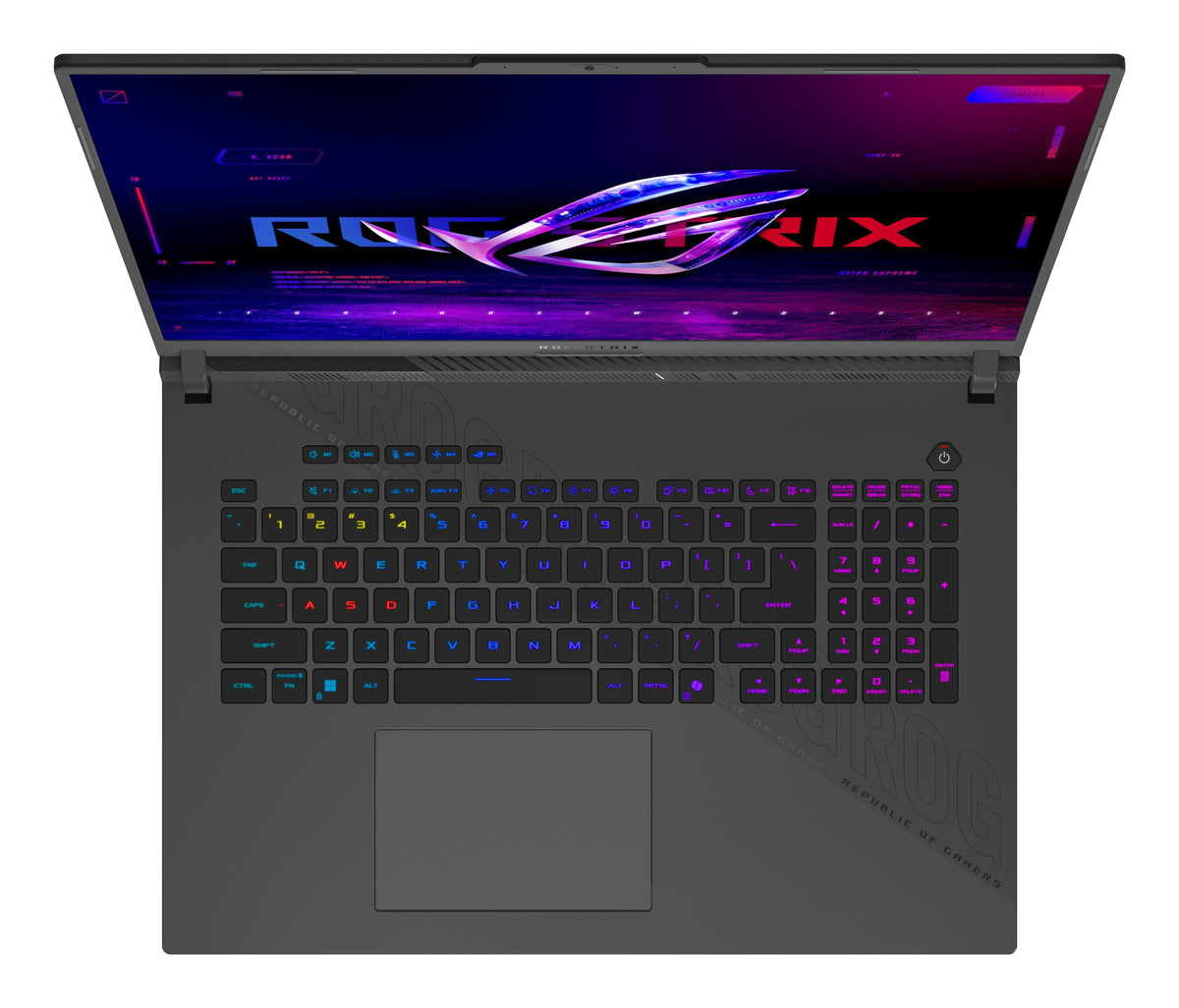 Portátil Asus Rog Strix G18 G814pp-S8025 18" Amd Ryzen 9 8940hx 32gb 1tb Ssd Rtx 5070 Sin So Teclado Español