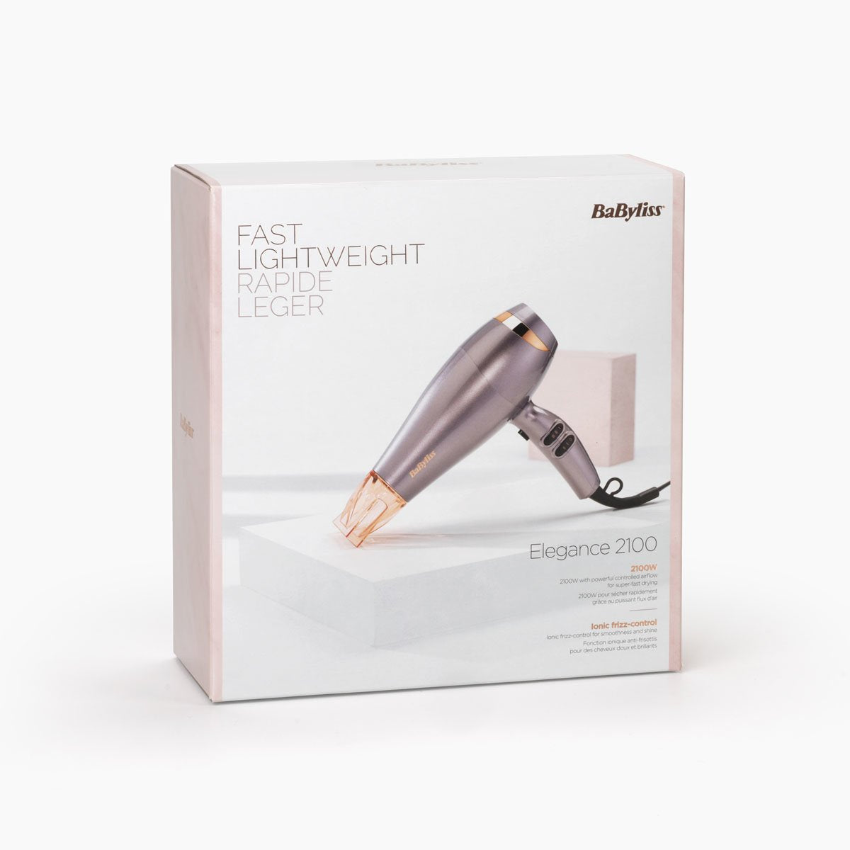 Secador Babyliss Elegance 2100 2200 W Gris