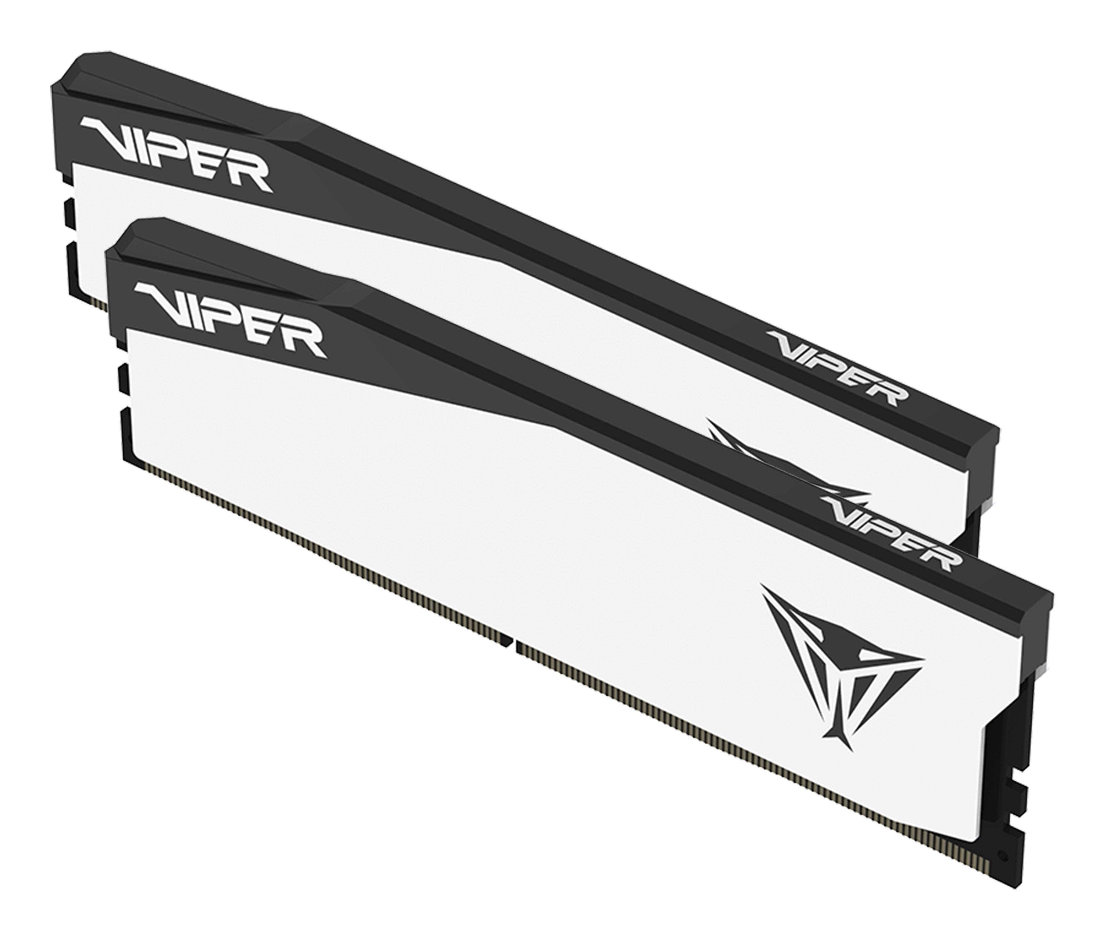 Memoria Patriot Viper Elite 5 Ddr5 32gb 2x16gb 6000mt S Blanco