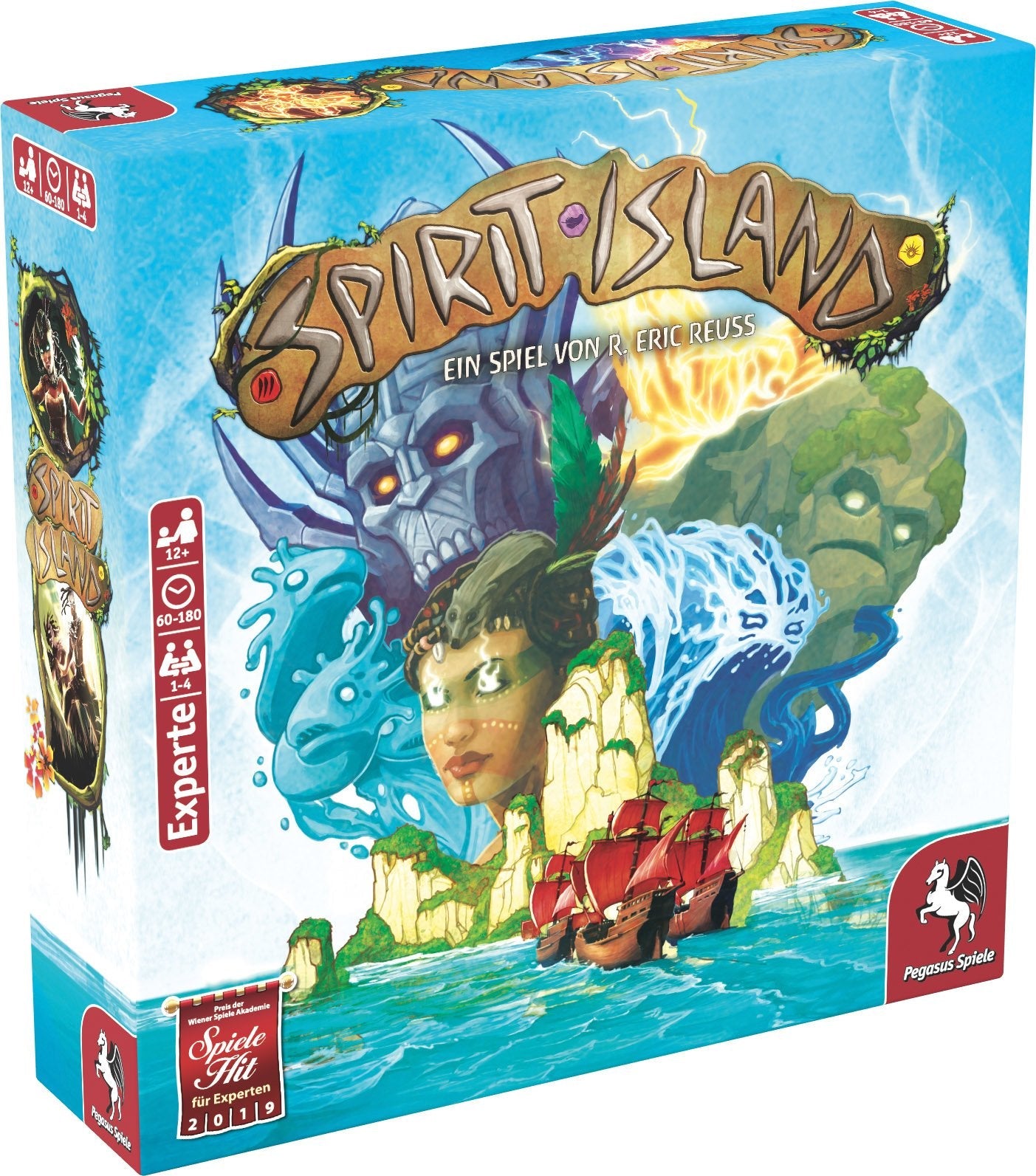 Pegasus Spirit Island, Juego De Mesa 51896g