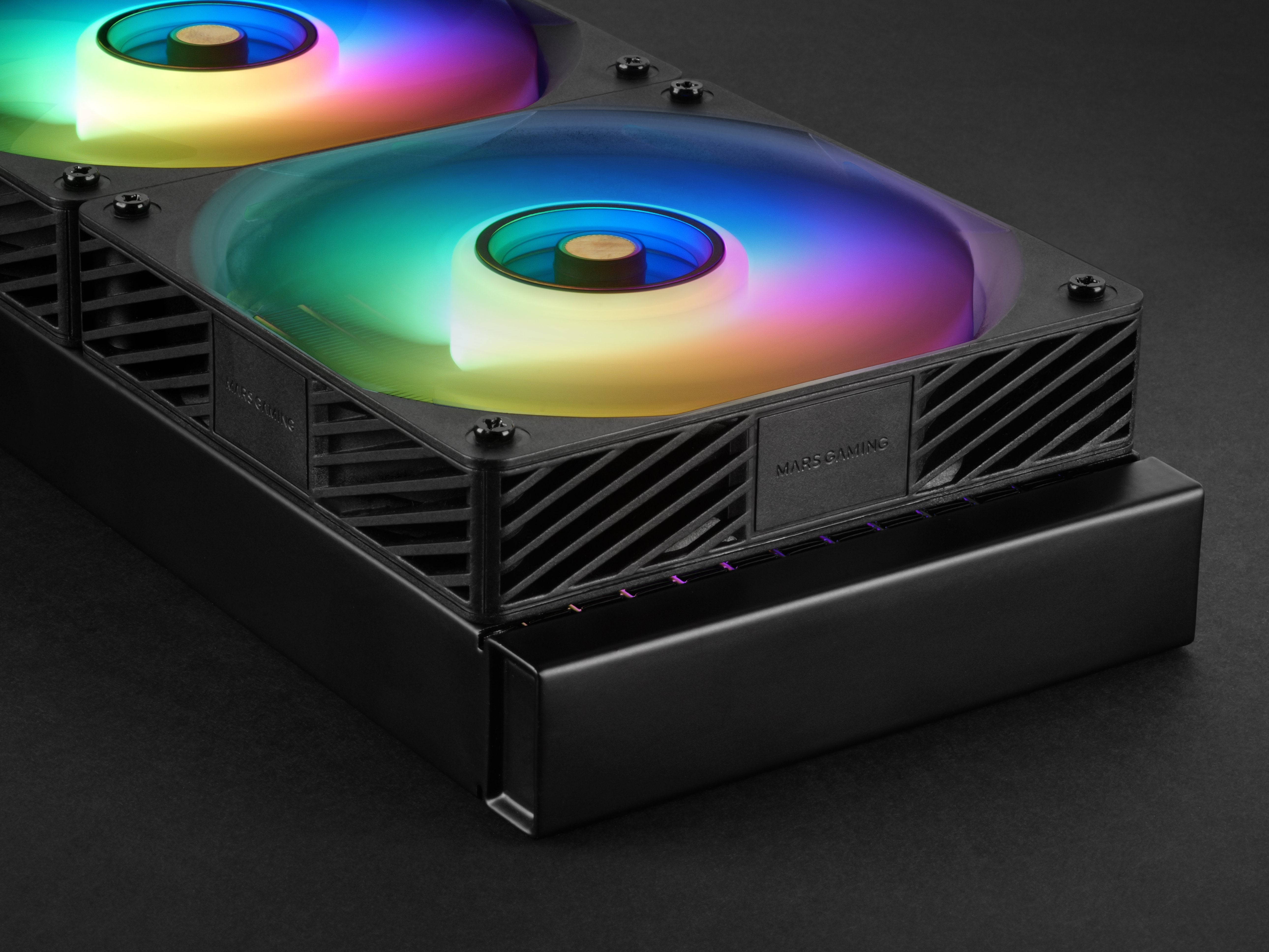Refrigeración Líquida Cpu  Mars Gaming Ml-Visionpro360  Todo En Uno 12 Cm Negro 1 Pieza(S)
